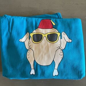 Friends Show Turkey Cooking Apron